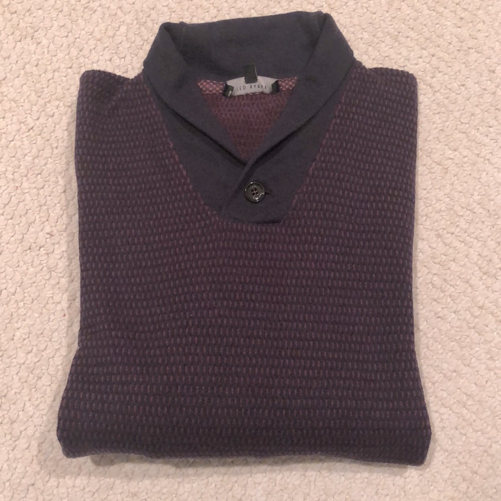 Ted Baker London Shawl Collar Sweater Size 5